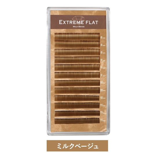 ASUNARO Extreme Flat Milk Beige (12 Rows)