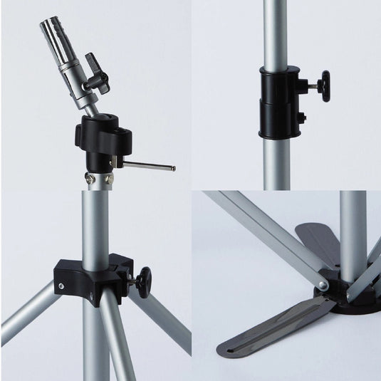 New Tripod Wig Stand with Hard Case