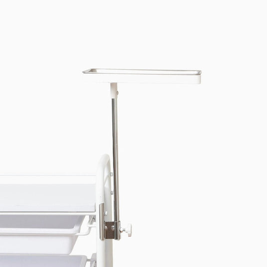 Stainless Steel Arm Tray for Trolleys - Made in Japan