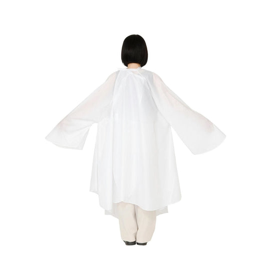 BIG Waterproof & Antistatic Cutting Cape with Sleeves - White