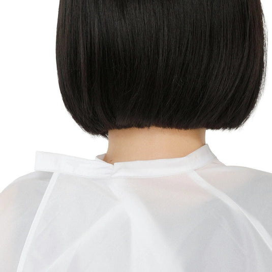 BIG Waterproof & Antistatic Cutting Cape with Sleeves - White