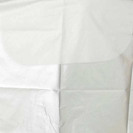 Shampoo Cape Alpha with Waterproof Silver Coating - Silver