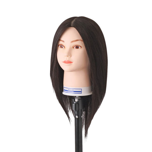 Mannequin Practice Head BG311R Black (100% Human Hair)