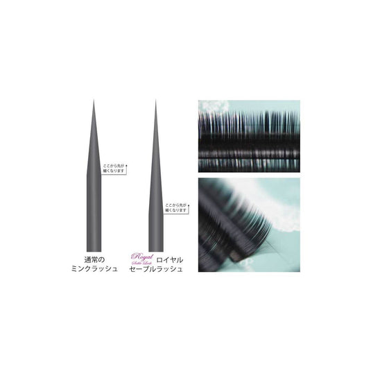 Royal Sable Ultra Thin Volume Lash 8-13mm MIX
