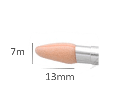 NP COLOURFUL GEL BRUSH Refill set of 2 small sponges