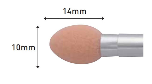 NP COLOURFUL GEL BRUSH Refill set of 2 large sponges