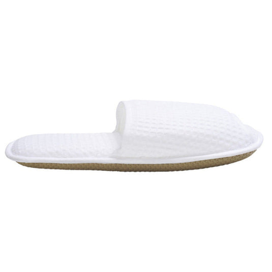 ORIENTALISM Waffle Slippers – Front-Open Type (2 Pairs)
