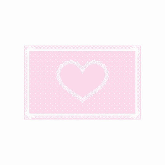 Silicon Nail Mat Pink 45x71cm