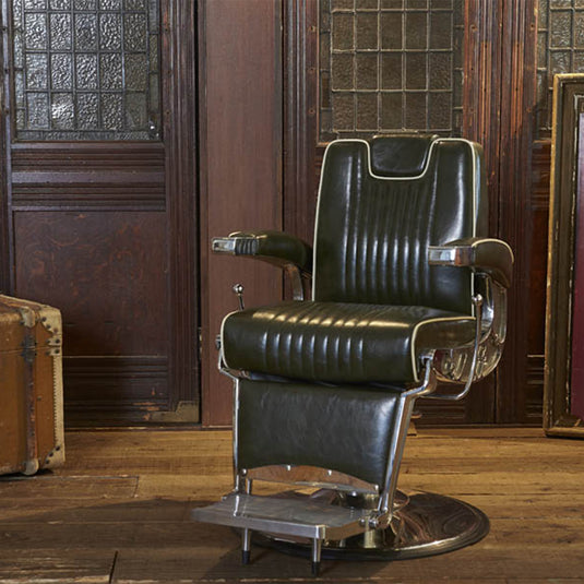 OLDEST-DX Manual Barber Chair (Available in 2 Colors)