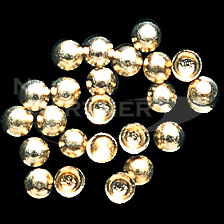 Capri Metalic Small Round 1mm (100pcs) Gold
