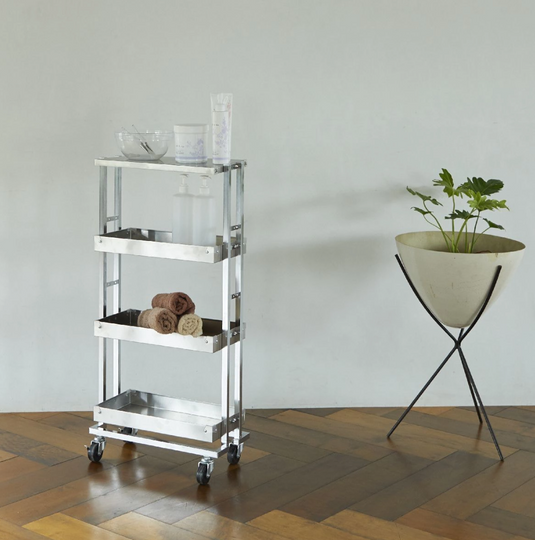 Stainless Steel Compact Wagon