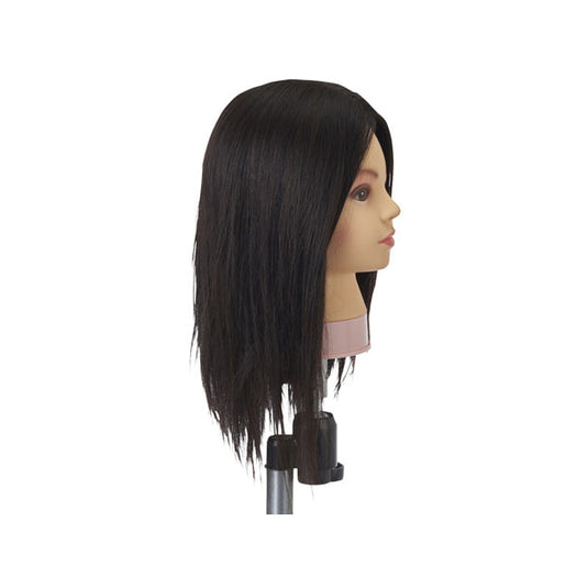 Mannequin Practice Head BG111 (100% Human Hair)