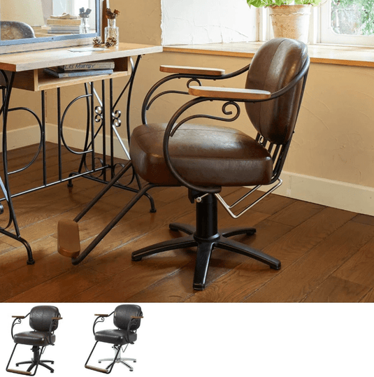 Styling Chair Rotis (HD-A-013) – Available in 2 Colours & 8 Base Styles