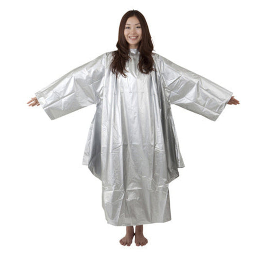 Cold Wave Cape α (Waterproof & Silver-Coated) – Silver