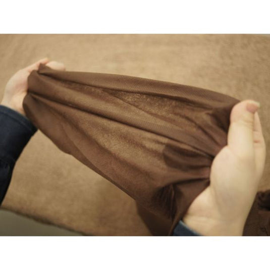 ECO Paper Gown - Front-Open Type (50 pcs / Dark Brown)