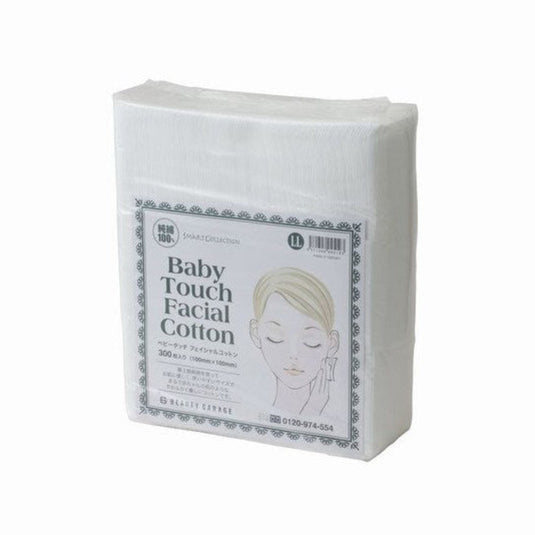 Baby Touch Facial Cotton Pads LL Size (100 × 100 mm) – 300 Pieces