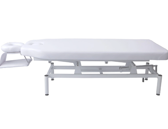 Manual Lift Massage Bed DX (With Face Mat and Armrest) (Completely Assembled) (2 color options)