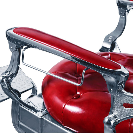 Vintage Red × Silver Frame