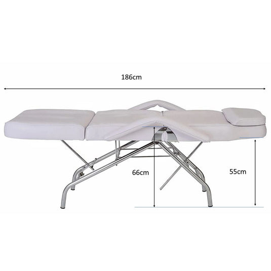 Memory Foam Bed F-201S White (2 options)