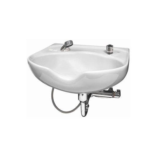 Shampoo ball S305 (set with thermo fittings) - Wall drainage (BO-0336N) - White (BS-1804N)
