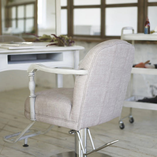 Shabby Chic Styling Chair CHALON (2 colors + 8 base options)