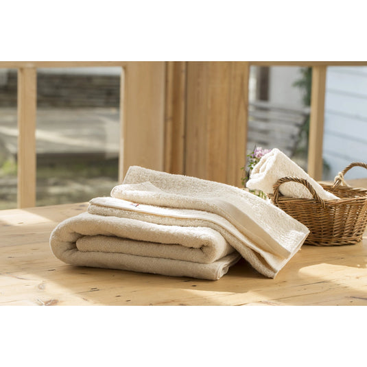 Imabari Towel Bulky Pro Hand Towel (32 x 32 cm) Natural