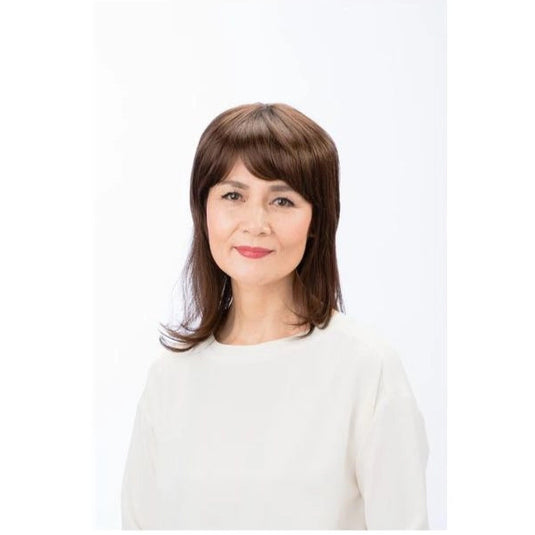 KNT Fashion Wig Airy Top Wig (White Mix)