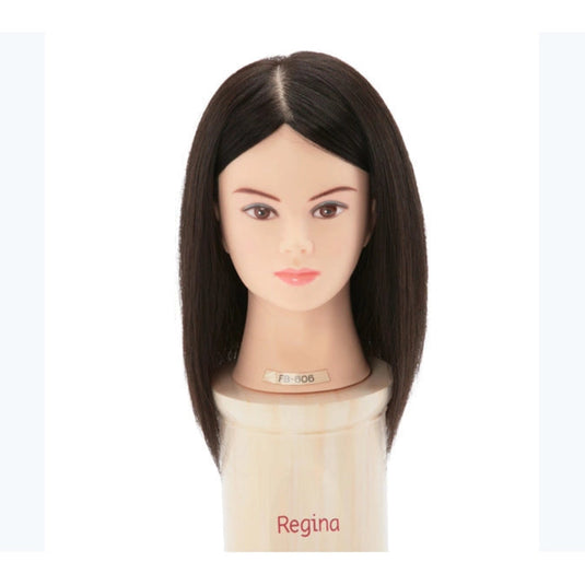 Regina FB-606 – Basic Cut Mannequin (100% High-Density Human Hair)