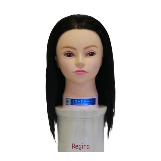 Regina No.EX-7 – Advanced Basic Cut Mannequin (100% High-Density Human Hair)