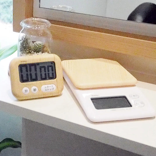 Woodgrain Digital Scale KS-276DW