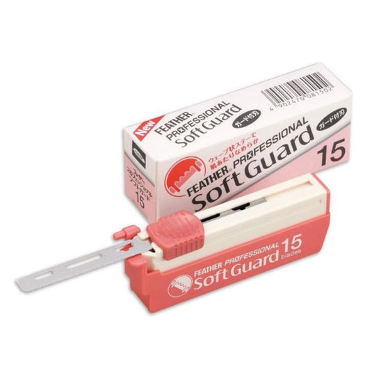 Feather Professional Soft Guard Blades (15 Blades)