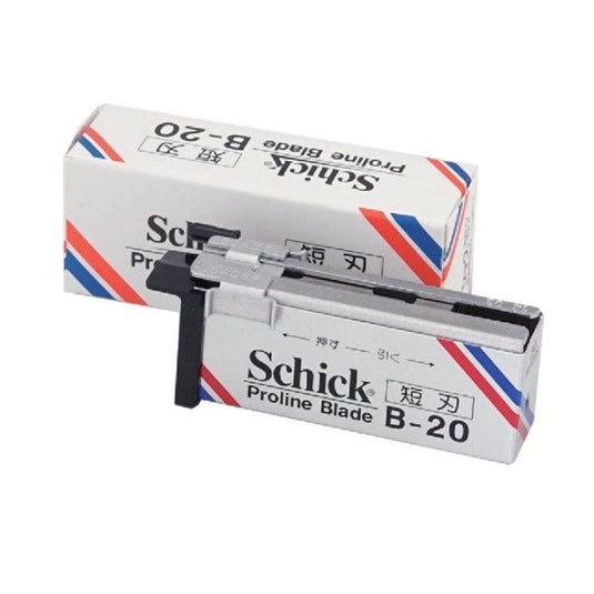 Schick Short Blade B-20 (20 Blades)