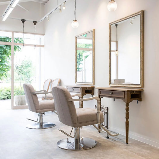 Shabby Chic Styling Chair CHALON (2 colors + 8 base options)