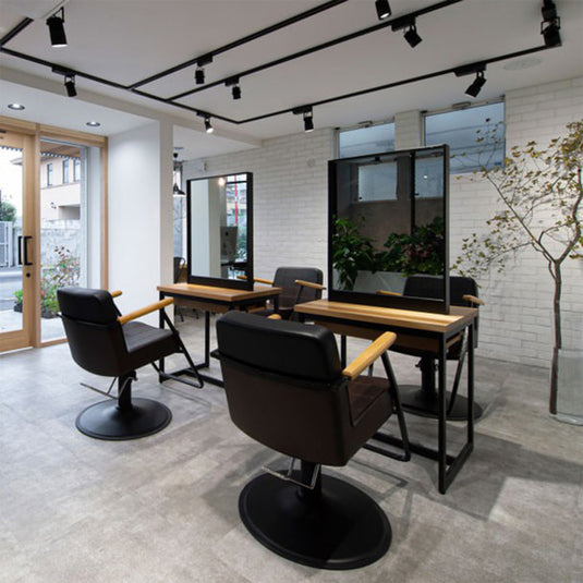 Natural Wood Made Double-Sided Dresser M104 Natural