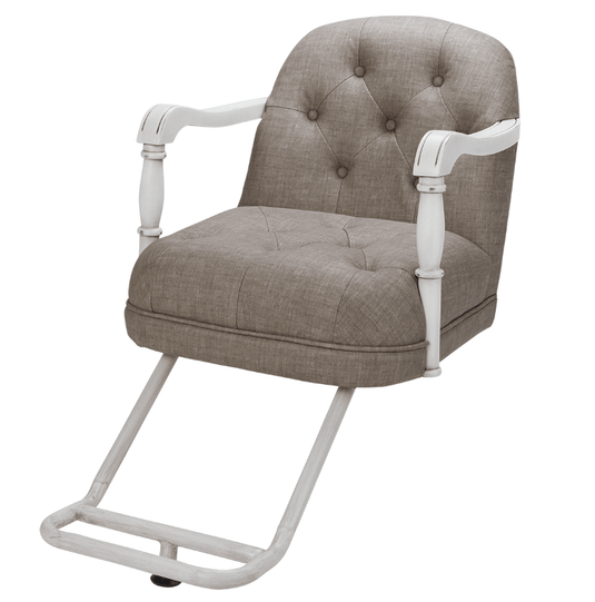 Shabby Chic Styling Chair Chalon (2 colors + 8 base options)