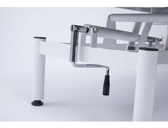 Manual Elevating Reclining Bed DX (Omega Style) with Face Mat) (Completely Assembled) (2 color options)