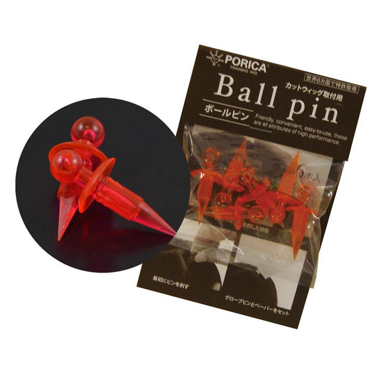 PORICA Ball Pins (6 pins x 10 packs)