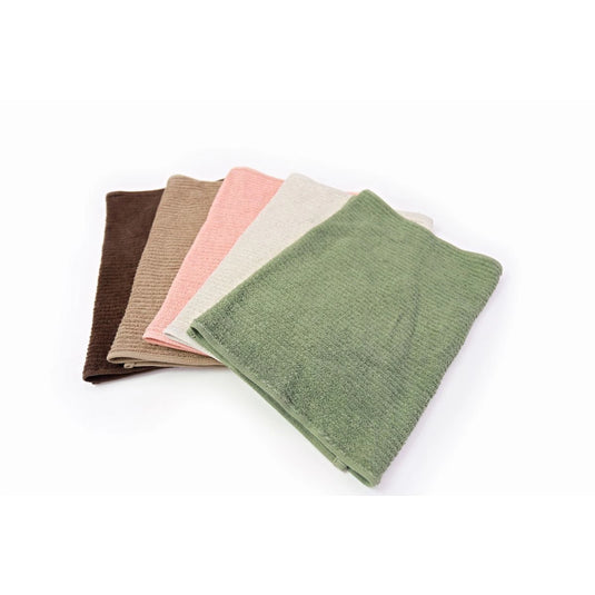 Super Stretch Face Towels, 3-Pack (34 x 70cm) 【Available in 3 Colors】