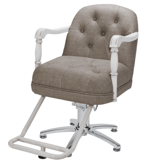 Shabby Chic Styling Chair Chalon (2 colors + 8 base options)