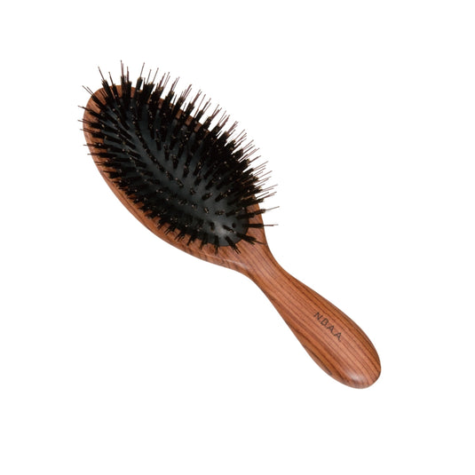 N.B.A.A. Blow Cushion Brush Natural Wood NB-BC8