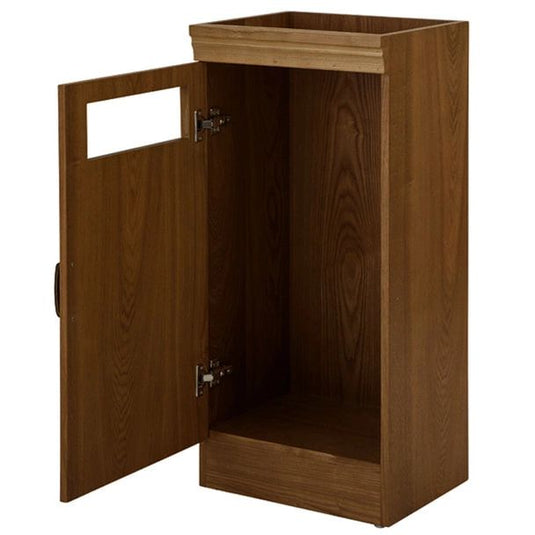 ShabbyChic Natural Wood Back Shampoo Cabinet RENE-B (Top and bottom set) Antique Brown