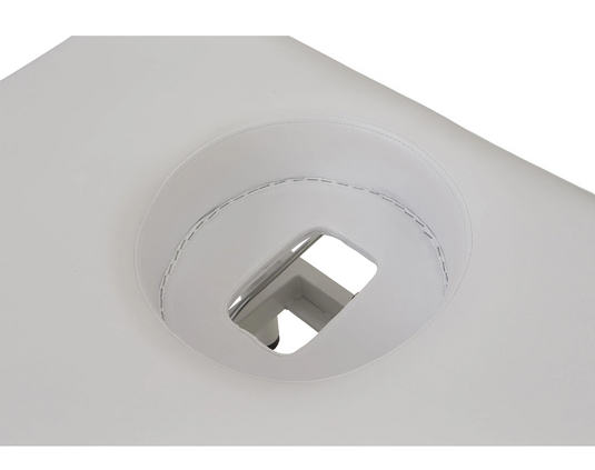 Manual Elevating Reclining Bed DX (Omega Style) with Face Mat) (Completely Assembled) (2 color options)