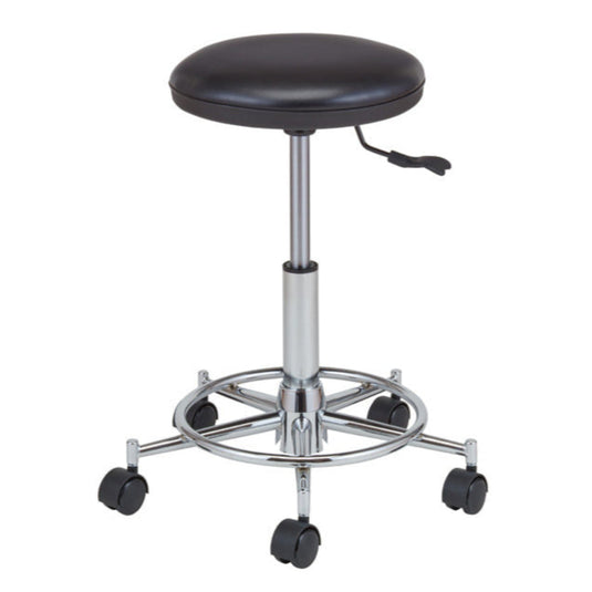 Low-resilience stool with ring (made in Japan) (3 color choices)
