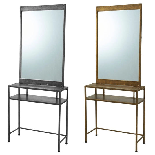 Antique Iron Dresser (Aged Finish) - 2 Colors Available