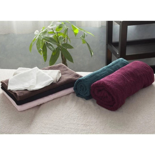 Luxury Pile Fabric Extra Large Towel Sheet 110 x 220cm (10 color choices)