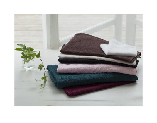 Luxury Pile Fabric Bath Towel (L) 90x150cm (12 color choices)