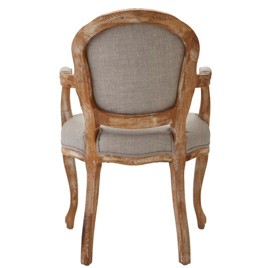 Shabby Chic Styling Chair Luminous - Ash Grey