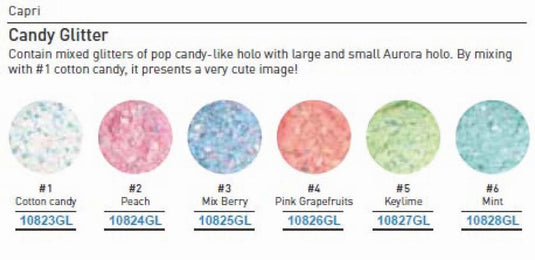 Capri Candy Glitter 2g