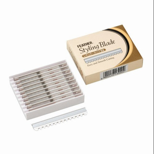 FEATHER Styling Blade Regular Type EX (10 Blades)
