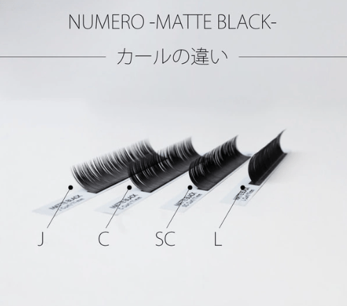 NUMERO Flat Lash Matte Black